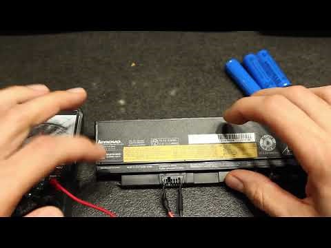 Laptop battery pack DIY connectors