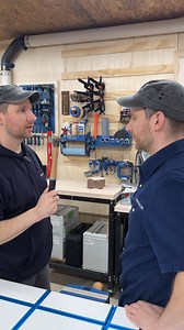 It's hammer time at Rockler! Sometimes, fundamental woodworking hand tools can benefit from a little innovation, and innovation is our specialty! Our NEW Square-Head Claw Hammer is a great example. It has a square striking face and flush sides, so it can reach into corners and drive nails against adjacent surfaces, and a tiny secondary claw within the main claw to pull smaller brads and other hard-to-reach wire nails. But sometimes you need a little more than a claw hammer to seat a stubborn dow