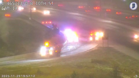 WATCH: State trooper recovering after hit by vehicle on Indiana interstate