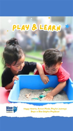 Now launching at Blue Dolphin Playskool — Play & Learn Program! 🐬✨ A fun and structured learning experience where children learn through play, boosting creativity, confidence, social skills, and early thinking abilities. Designed to make learning joyful, meaningful, and age-appropriate every single day. Because happy play leads to powerful learning! 💙 Give your child the best start! Send us a DM to learn more about the Play & Learn Program and secure your child’s spot today. Blue Dolphin PlayS