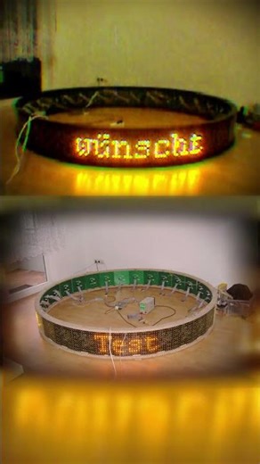 #LED Text Effekt #Ostern