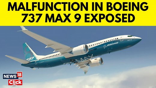 1.6K views | Boeing to make design changes to prevent more 737 MAX 9 door panel blowouts #Boeing #737Max #Aeroplane | News18 | Facebook