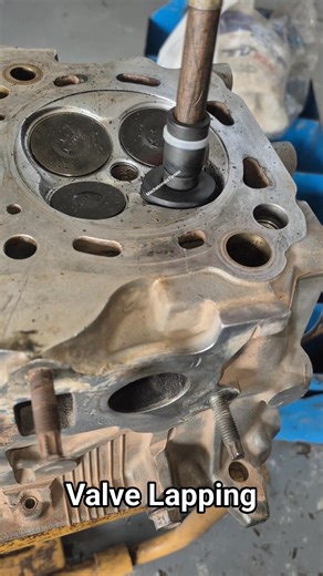 Valve Lapping #engine #mechanic #car #repair #tutorial #fblifestyle Mechatronics Tyronn | Mechatronics Tyronn