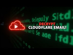 How to Decrypt Cloudflare Protected Emails (Step-by-Step Tutorial) 🔓