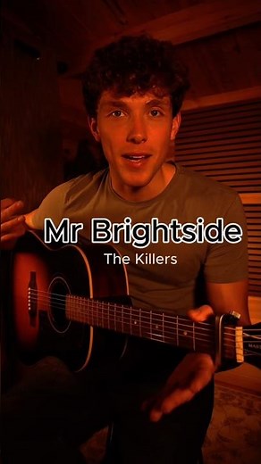 Mr. Brightside by The Killers easy guitar tutorial 🎸