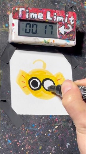 【ASMR】Drawing Bailey(Sprunki) in 40 Sec