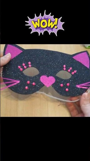 Katzen Maske basteln 😺 Paper cat mask DIY