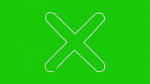 Download Cross Sign Hand Drawn Animation for free