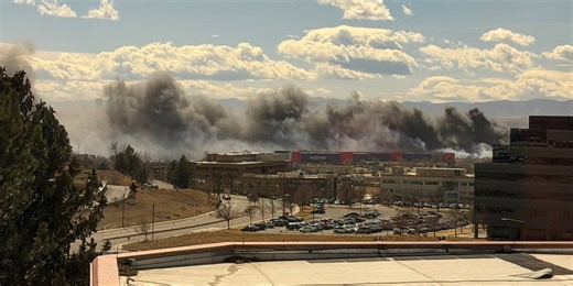 Fire in Thornton contained after prompting evacuations, I-25 back open following closure
