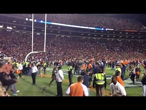 Auburn's Chris Davis wins the 2013 Iron Bowl (Winning endzone POV)