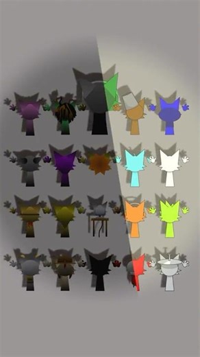 Normal&Horror Sprunki Shadow Dance but Wenda#brainrot #sprunki #shadow #shadowdance #shorts