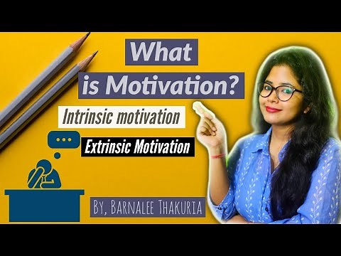 What is motivation?| Intrinsic and Extrinsic Motivation| Educational psychology| by CraveEduco