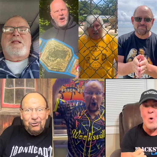 6.9K views · 70 reactions | One of my favorite things about social media is seeing the old school guys cutting current promos on a regular basis. I’ll always be a fan of these guys. | Book Pro Wrestlers | Facebook