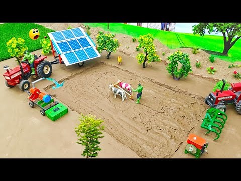 Diy mini Solar Powered Water Pump Science Project | how solar water pump works