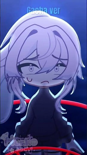 my gacha oc meet her human version??🙀 #animation #vs #fundamentalpapereducation #gacha #gachalife2