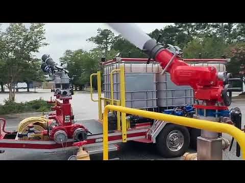 FireDos Foam System Trailer