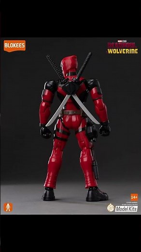 New from @blokees.official .Marvels Deadpool & Wolverine – Deadpool Model Kit.
