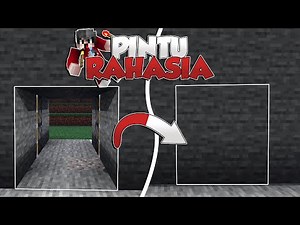 HOW TO MAKE A SECRET DOOR IN MINECRAFT PE!!! | THE EASIEST!