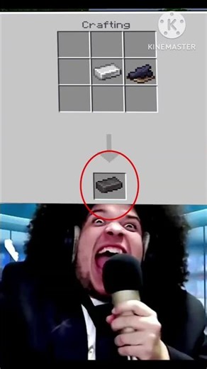 Minecraft add netherite recipe but very easy ☠️ subscribe#Minecraft#funny#tiktok#shorts