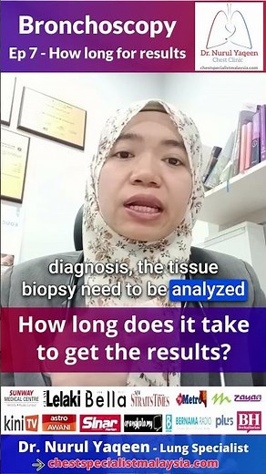 Bronchoscopy - how long does it take to get the results? (Ep7)