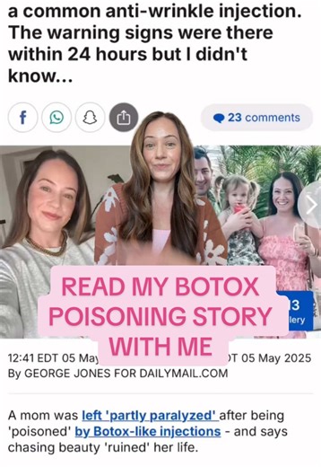 My Botox Poisoning Experience: A Cautionary Tale
