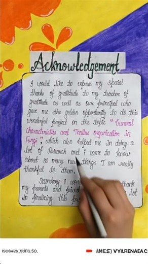 How to make ready acknowledgement and Introduction for any project 😀