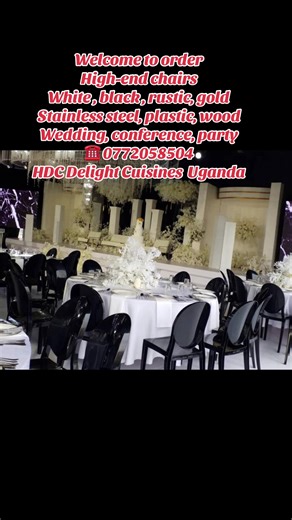 B-eagle Wedding Decoration: High-End Event Solutions in Uganda