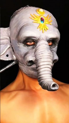 Yellow Toothed Elephant Makeup Tutorial Skf Transformation