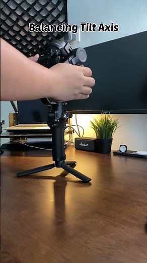 DJI RSC2 Quick Setup & Balancing #dji #djironin #djirsc2 #djibalancing #djirsc2balance