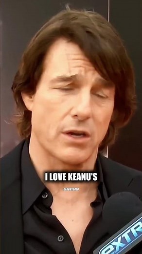 Tom Cruise Respects Keanu Reeves So Much #keanureeves #tomcruise