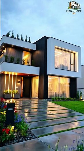 Most beautiful Low Budget villa #shorts #exteriordesign #villa #dreamhome