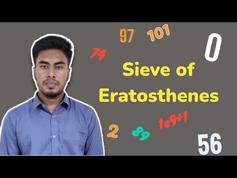 Sieve Algorithm: Find Prime Numbers Optimally.