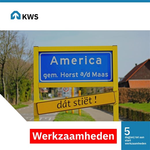 🚧 Let op! Werkzaamheden N277 - Midden Peelweg bij America. Van 3 maart 07:00 uur t/m 13 maart 18:00 uur is de weg afgesloten voor verkeer tussen Vissers Plant en Zwarte Plakweg. Houd rekening met een andere route en volg de omleidingsborden en je navigatie om je reis te plannen. ➡️ Bekijk de BouwApp voor actuele informatie over de werkzaamheden en bereikbaarheid. | BUKO Infrasupport