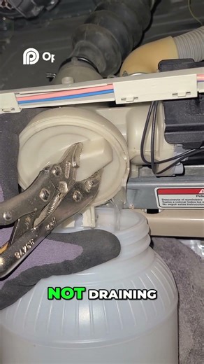 Drain Pump Clogged Easy Fix Revealed! 🛠️ #homerepair #cleaning #appliances #washingmachine #diy