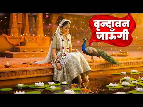 वृन्दावन जाउंगी | Vrindavan Jaungi | मेरे उठे विरह में पीर | Krishna Bhajan 2025 | #krishna #radhe