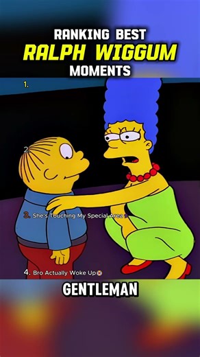 Ralph Wiggum Best Moments 😭 #shorts