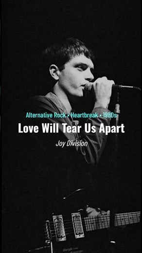 Love Will Tear Us Apart – Joy Division (Lyrics) | #AlternativeRock #80sMusic #Heartbreak