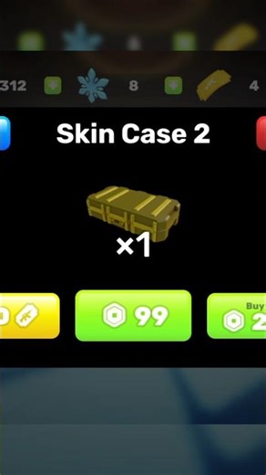 Opening skin case in Rivals#roblox #shorts