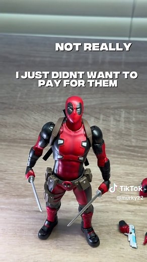 Creative Deadpool Action Figure Poses and Edits