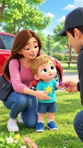 🚨 Never Take Candy From Strangers! 🍭 | Kids Safety Lesson #Shorts #kids #3danimation # #babycartoon