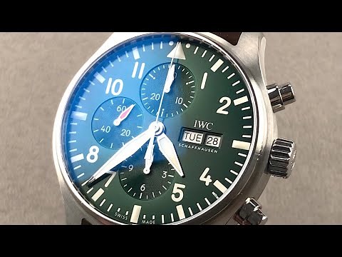 IWC Pilot's Chronograph Racing Green Limited Edition IW3777-26 IWC Watch Review