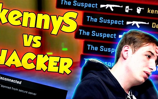 【CS：GO】KennyS，K神排位时遇到外挂很恼火，举报后想了想回来虐他
