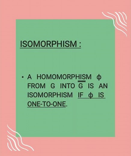 Isomorphism and Isomorphic #definitions #mathematics #mathshorts #degreemaths #ytshorts