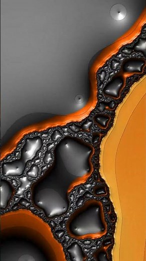 Infinite Zoom into the Beautiful Fractal ✨🌀 #Fractal #Mandelbrot #Zoom