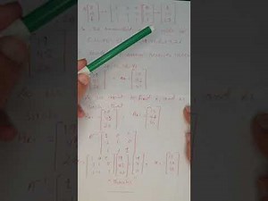 Application of Linear Algebra in Cryptography #linearalgebra #cryptography #application #eevibes