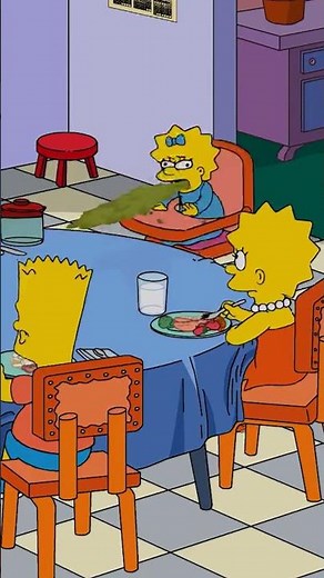 Maggie Simpson Is Possessed by Pazuzu