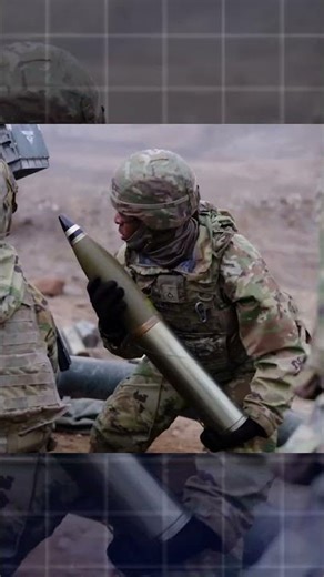 U.S. Artillery Crew Fires M777 Howitzer #shorts #military