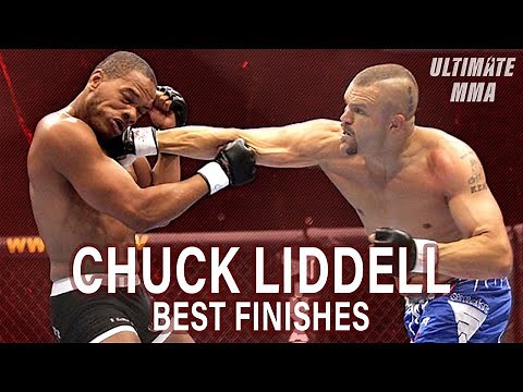 Every Chuck Liddell Finish Ever
