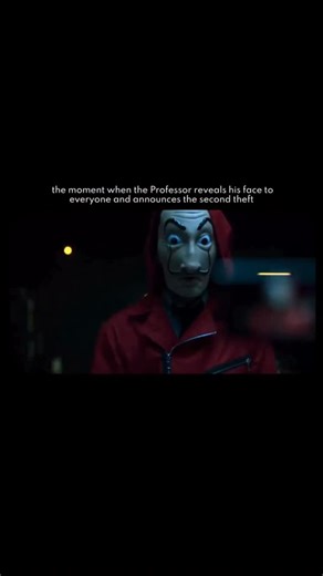 NC Mentor ✪ | In Money Heist (La Casa de Papel), the Professor (Sergio Marquina) announces and leads the second major heist in Part 3, targeting the Bank... | Instagram