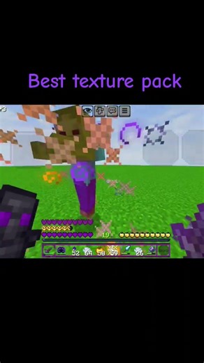 best texture pack of mcpe #minecraft #shorts #shaders #pvp
